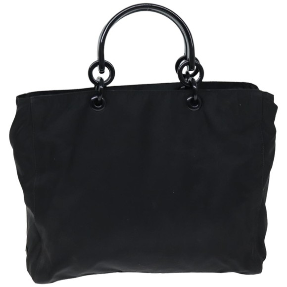PRADA Hand Bag Nylon Black Auth ep4308 - Picture 13 of 16